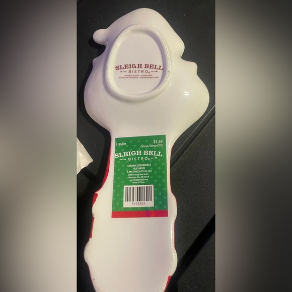 Santa Claus Holiday Spoon Rest! New! - Picture 2 of 3